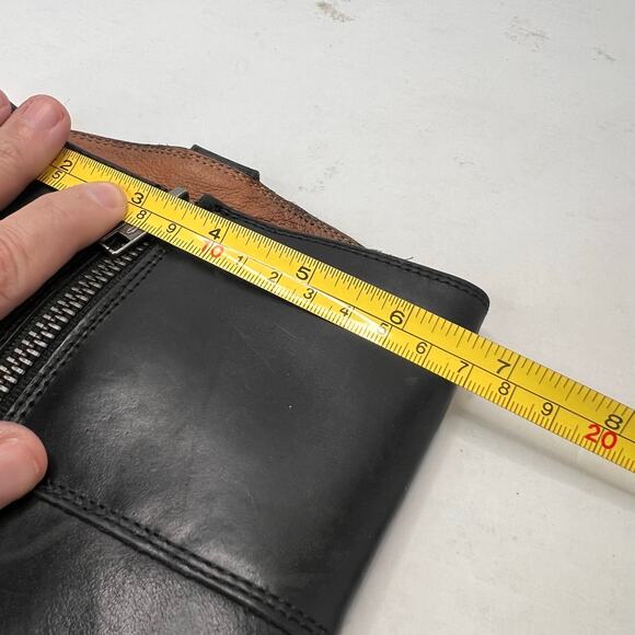 Frye Melissa Button Leather Equestrian Tall Riding Boots Black Women 7.5B - Picture 6 of 8